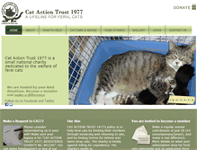 Tablet Screenshot of cat77.org.uk